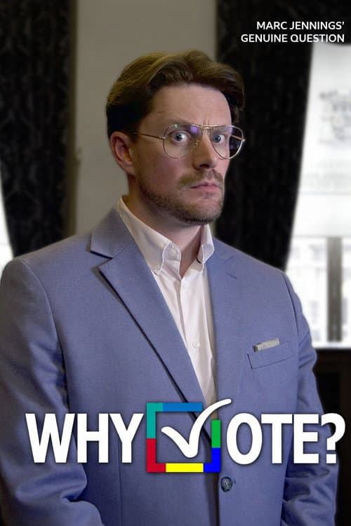 Marc Jennings' Genuine Question Why Vote? Holyrood 2026 poster