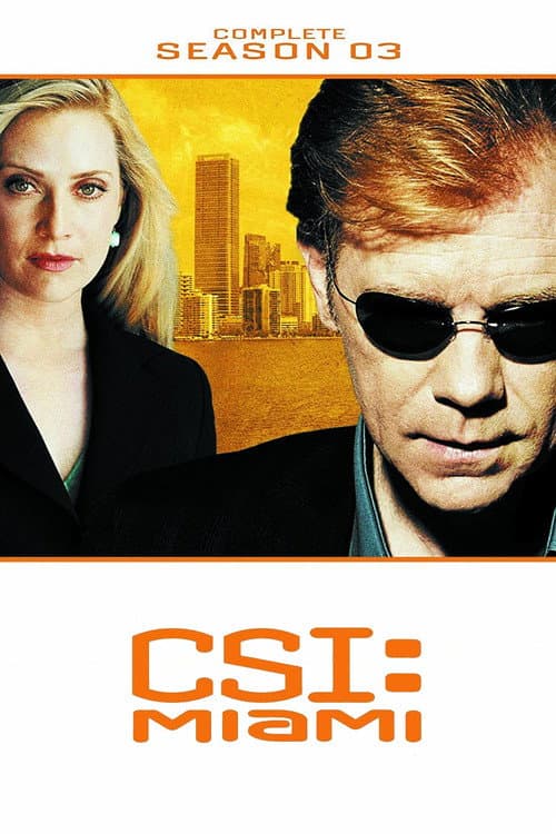 CSI: Miami Season 3 poster